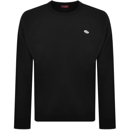 Diesel S Ginn L6 Sweatshirt Black Mainline Menswear Denmark